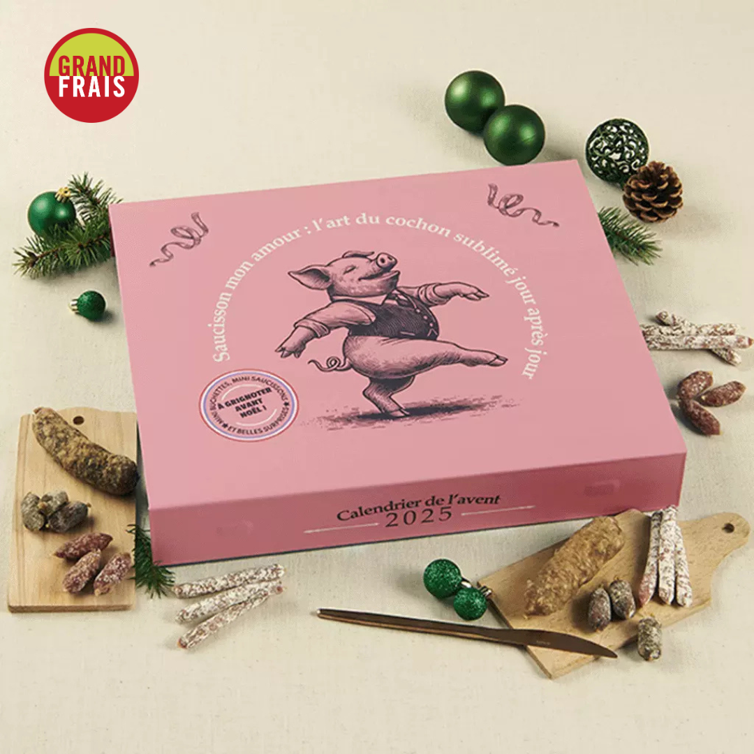 Calendrier de l’Avent Saucissons - Grand frais