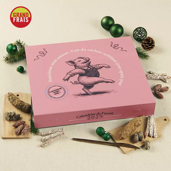 Calendrier de l’Avent Saucissons - Grand frais