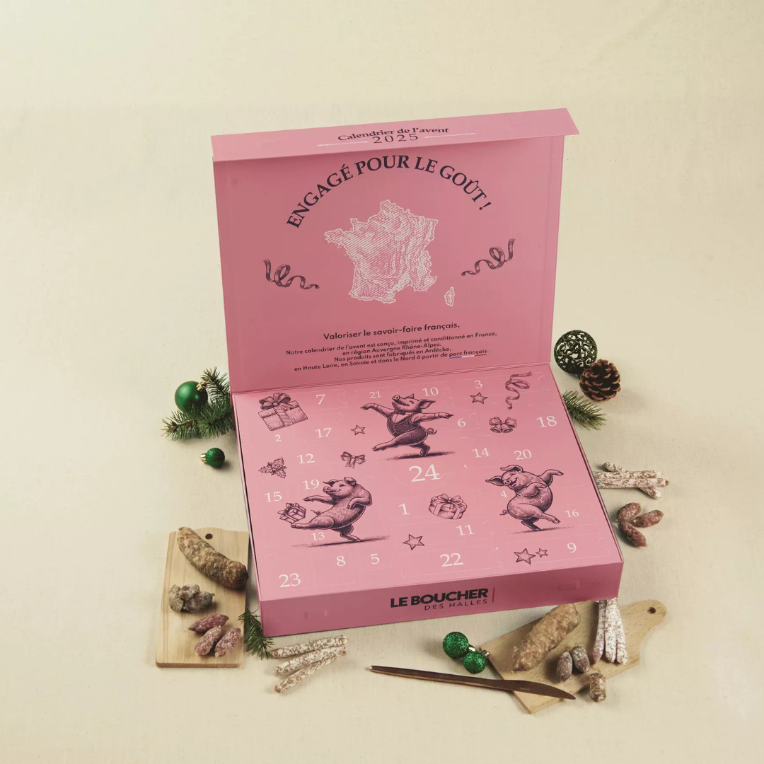 Calendrier de l’Avent Saucissons - Grand frais